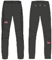 Bilde av Warm-up Hose Zip-off FEM
